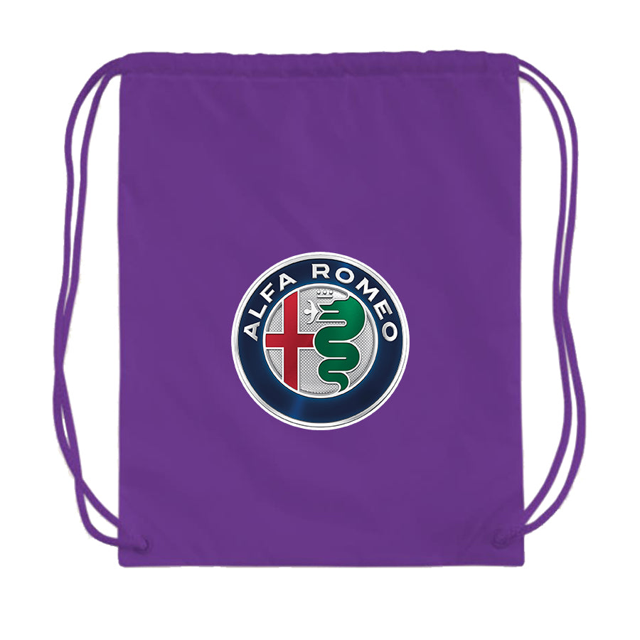 Alfa Romeo Car Drawstring Bag