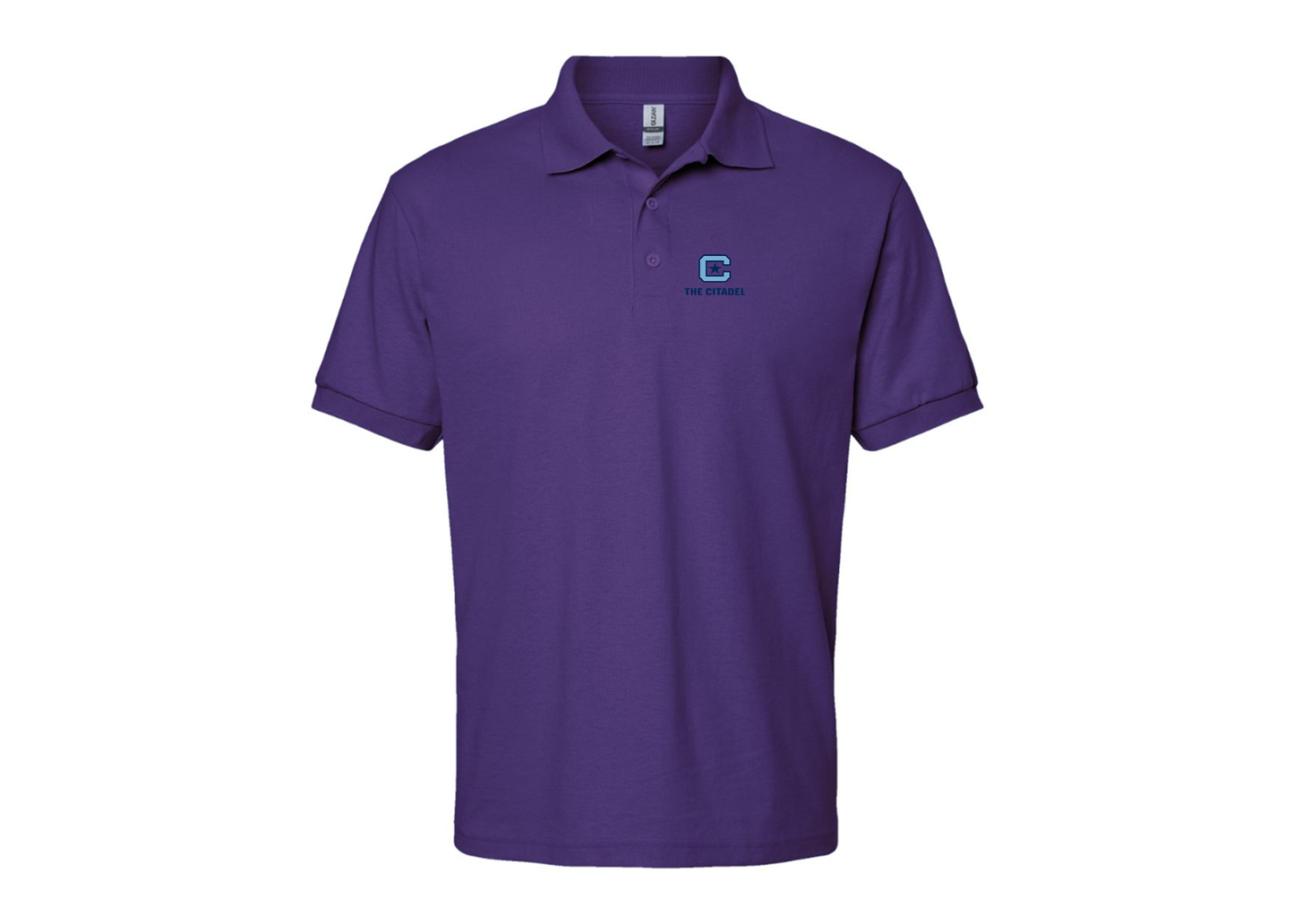 Men' The Citadel Bulldogs Gildan Dry Blend Jersey Polo