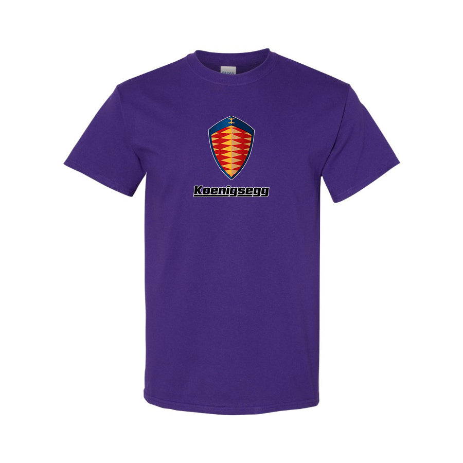 Men’s Koenigsegg Car Cotton T-Shirt