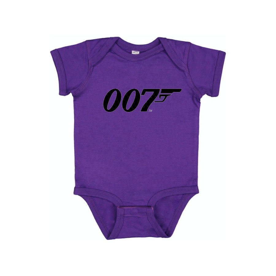 007 James Bond Movie Baby Romper Onesie