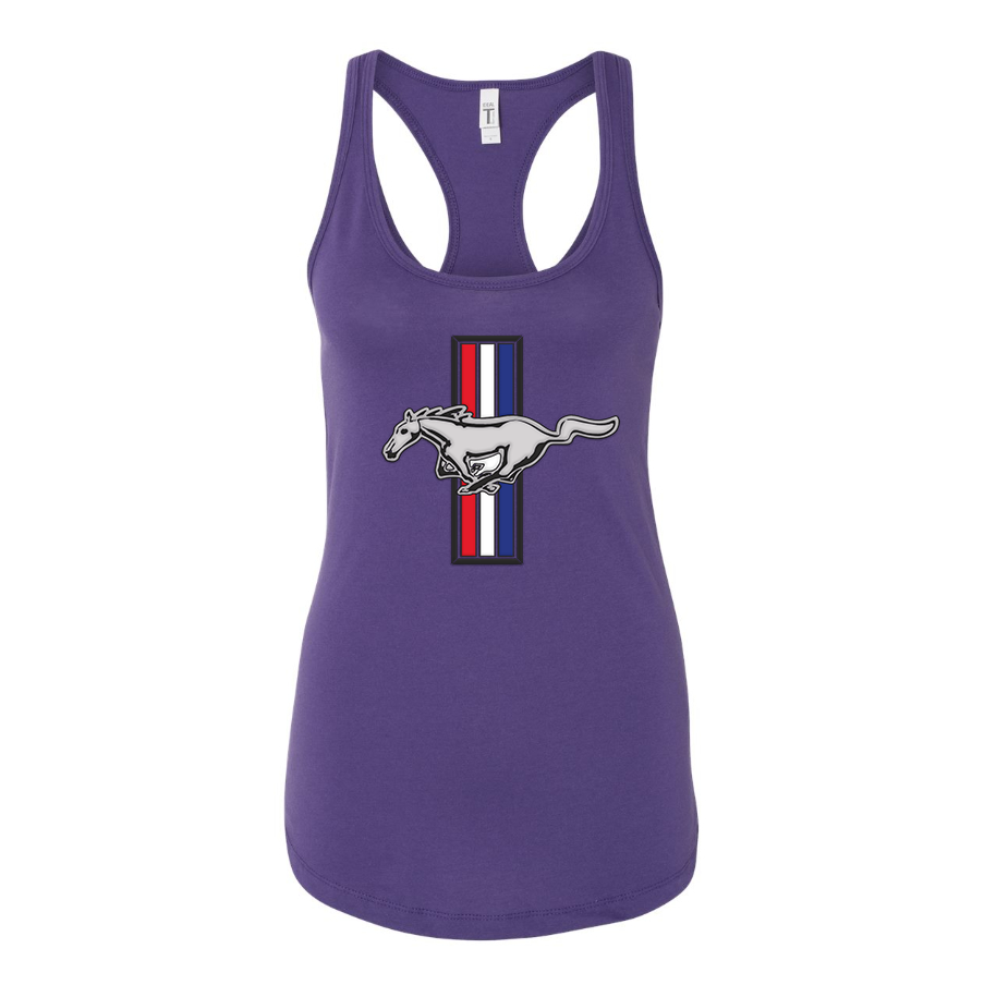 Women's Mustang Racerback Tank Top