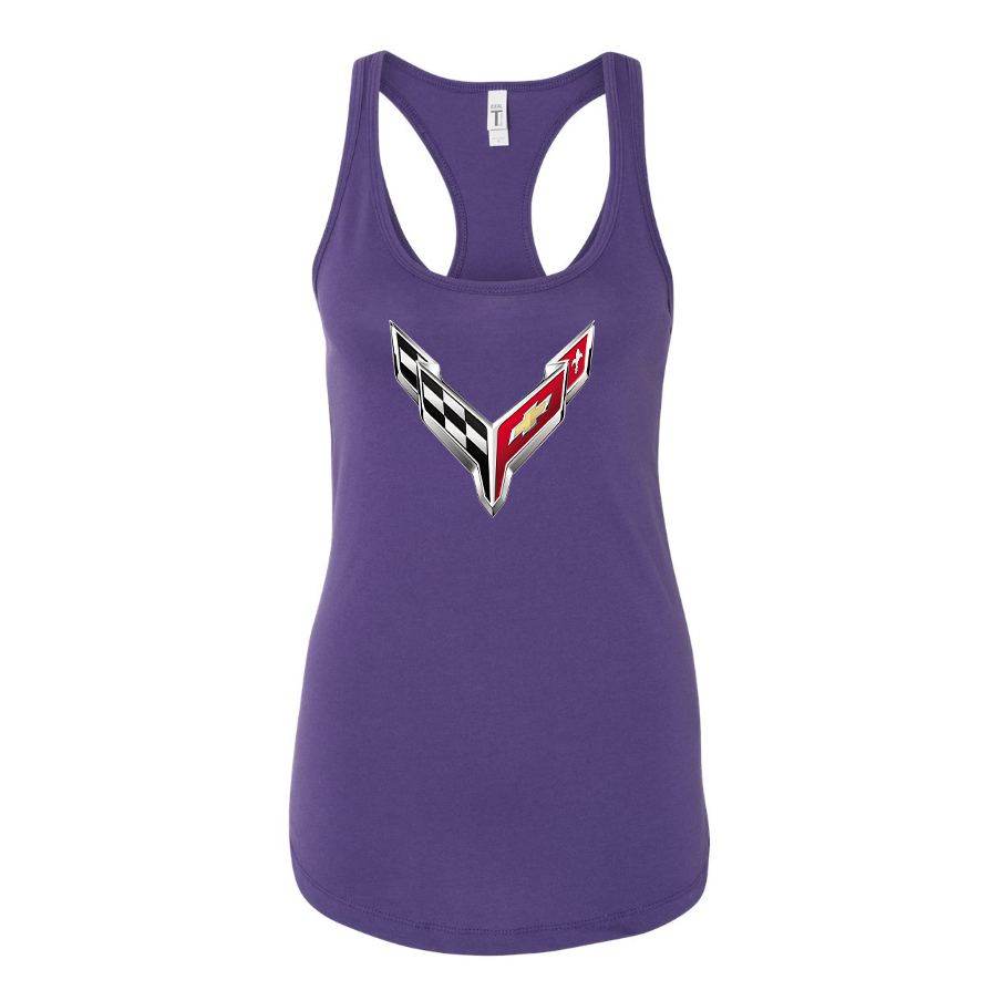 Women's Chevrolet Corvette Racerback Tank Top