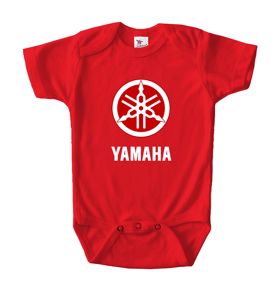 Yamaha Motorcycle Baby Romper Onesie