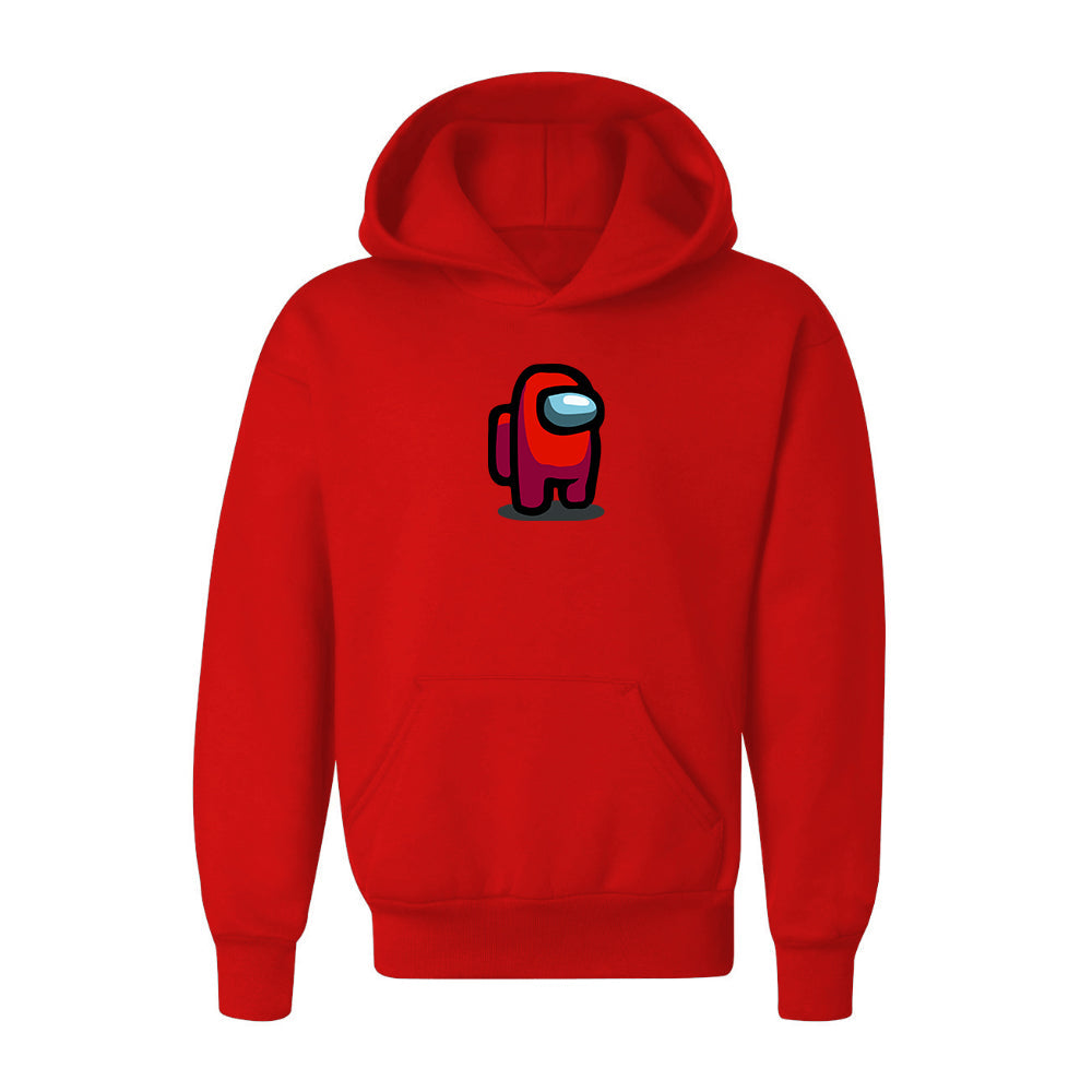 Youth Kids Among US Game Pullover Hoodie