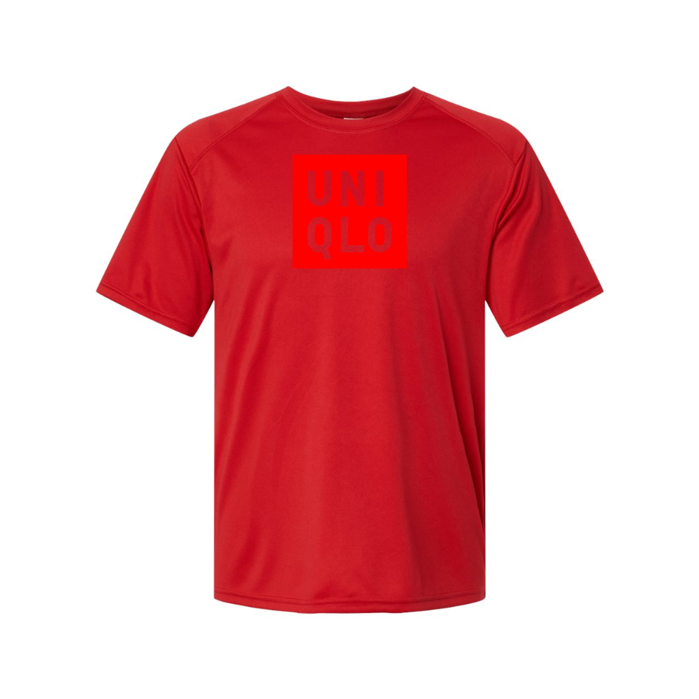 Men's Uniqlo Logo Polyester T-Shirt