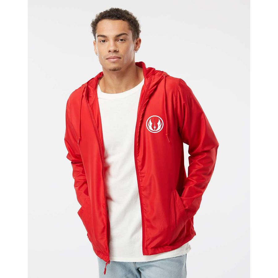Men’s Jedi Star Wars- Independent Trading Co. - Lightweight Windbreaker Full-Zip Jacket - EXP54LWZ