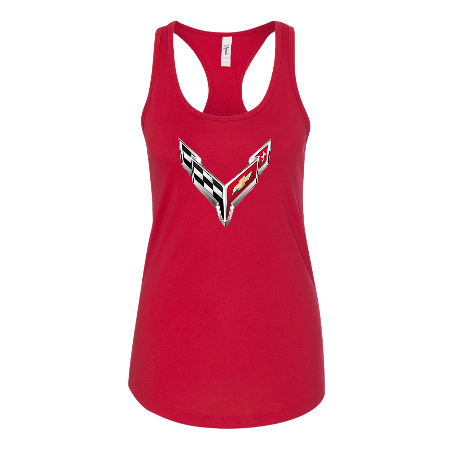 Women's Chevrolet Corvette Racerback Tank Top