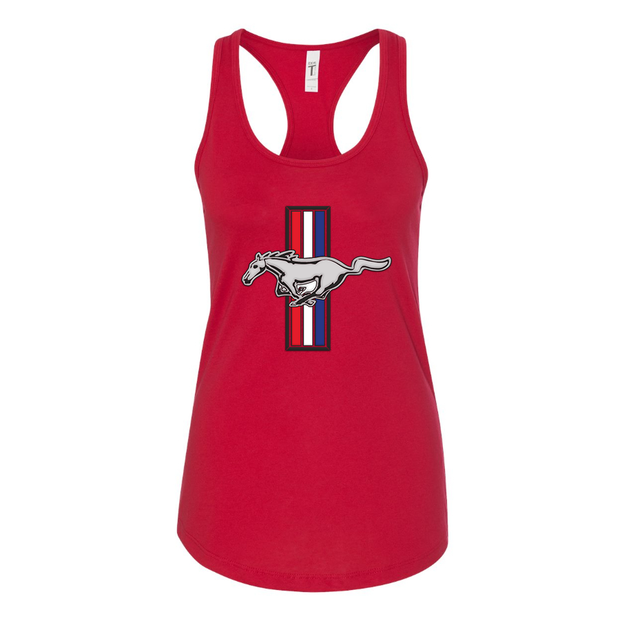 Women's Mustang Racerback Tank Top