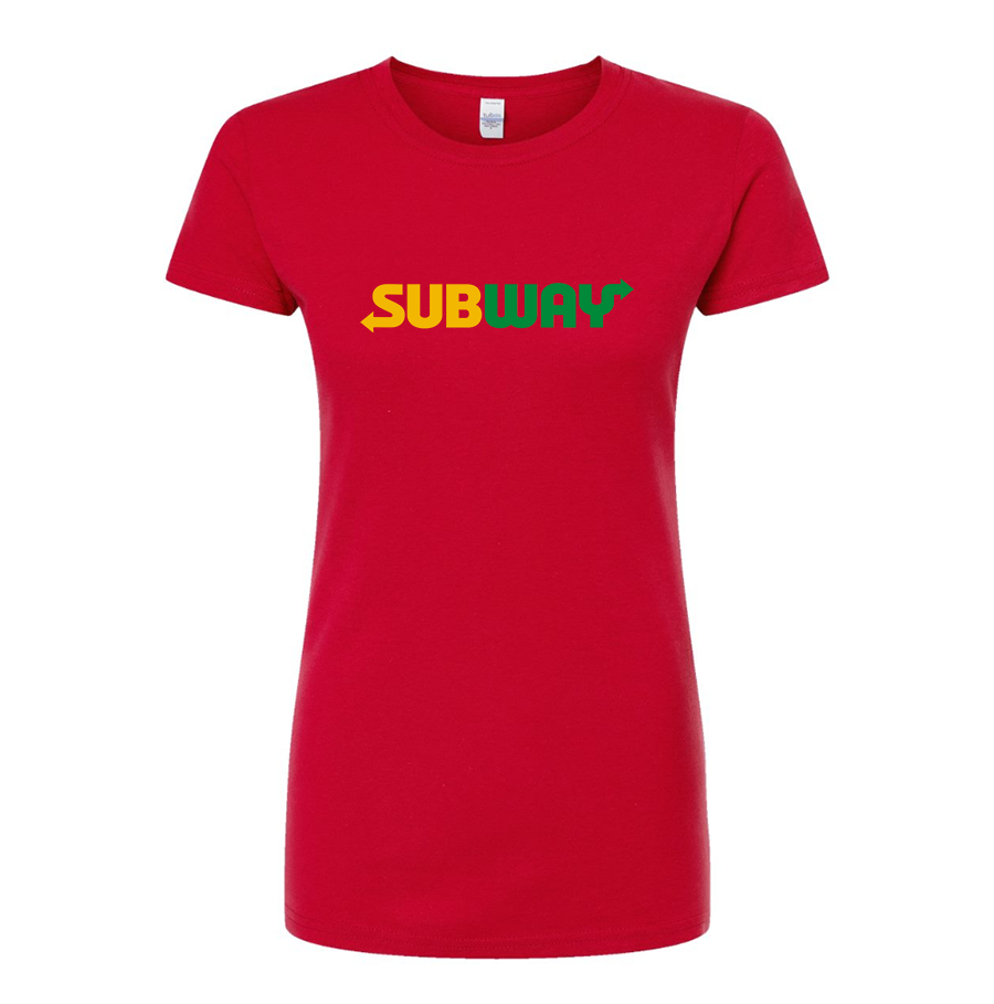 Women’s Subway Round Neck T-Shirt