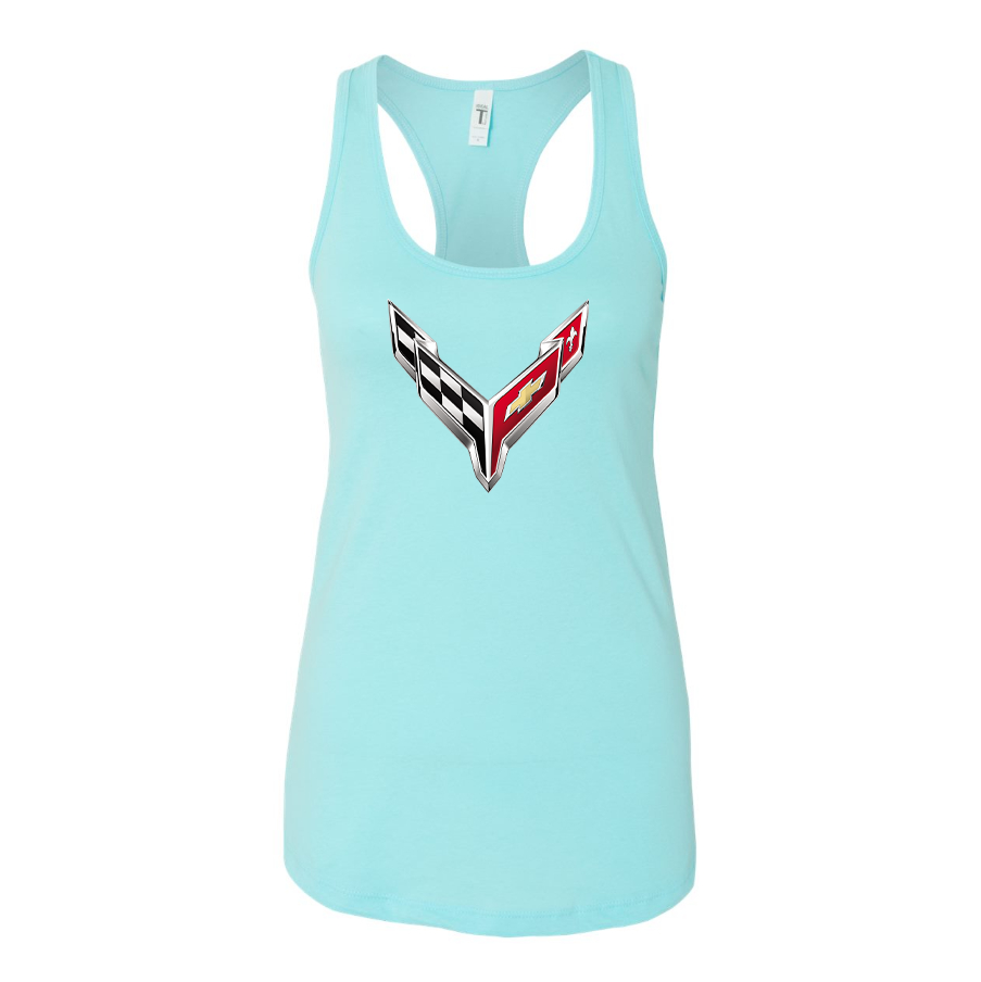 Women's Chevrolet Corvette Racerback Tank Top