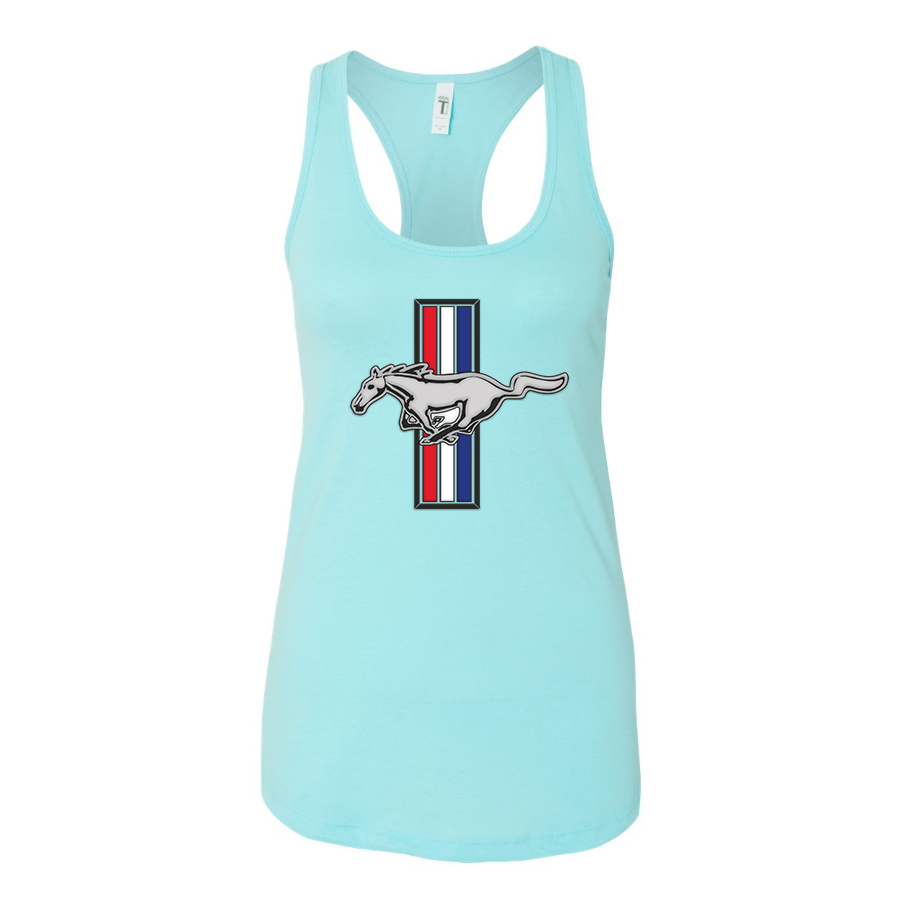 Women's Mustang Racerback Tank Top