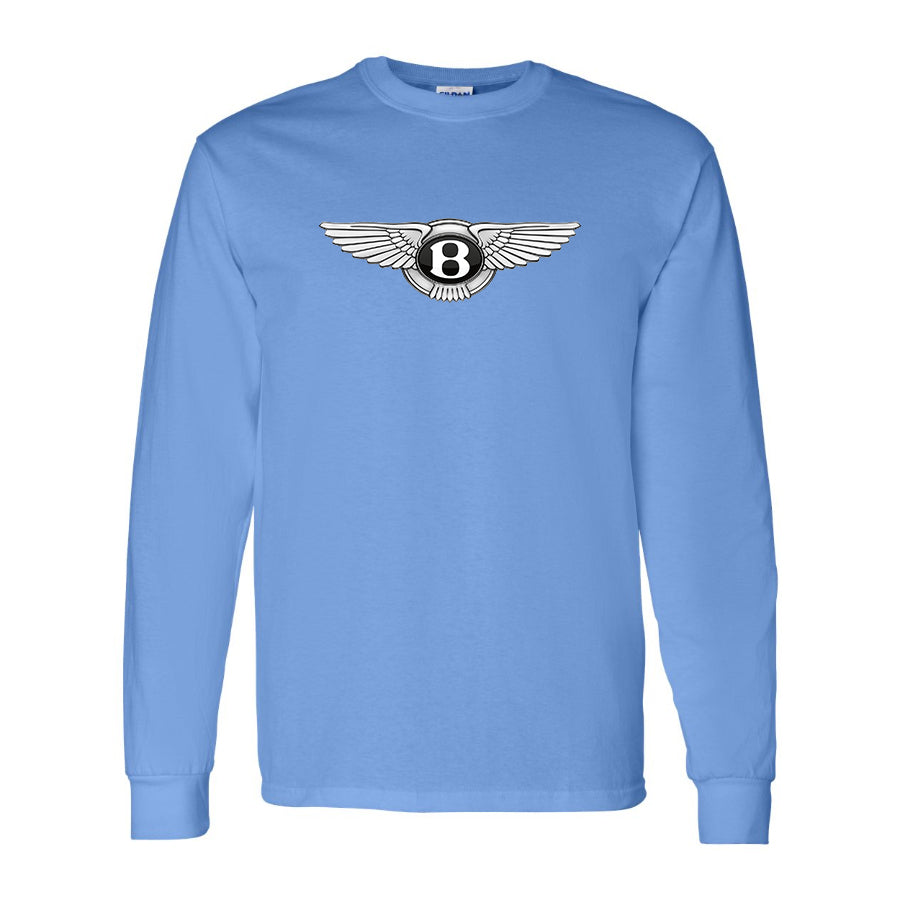 Men’s Bentley Motorsports Car Long Sleeve T-Shirt