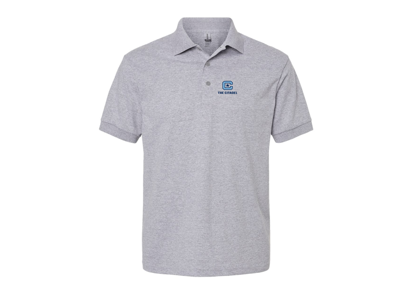 Men' The Citadel Bulldogs Gildan Dry Blend Jersey Polo