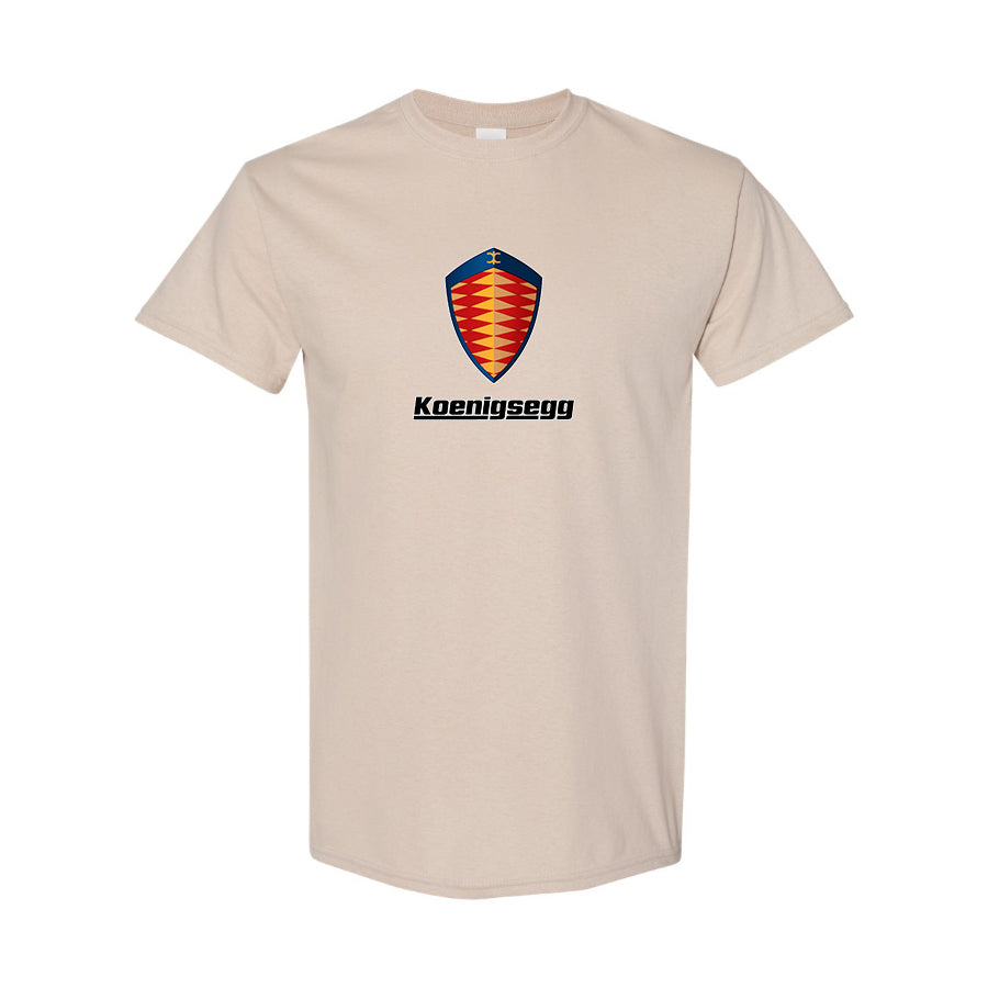 Men’s Koenigsegg Car Cotton T-Shirt
