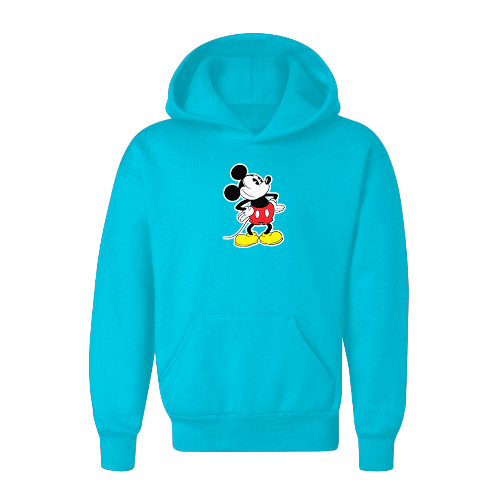 Youth Kids Mickey Mouse Cartoon Pullover Hoodie