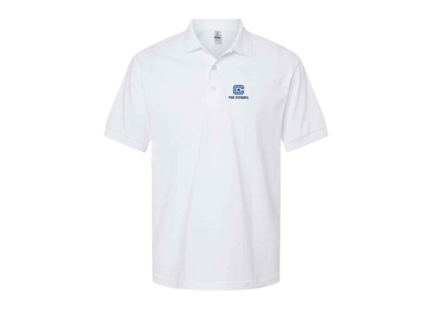 Men' The Citadel Bulldogs Gildan Dry Blend Jersey Polo