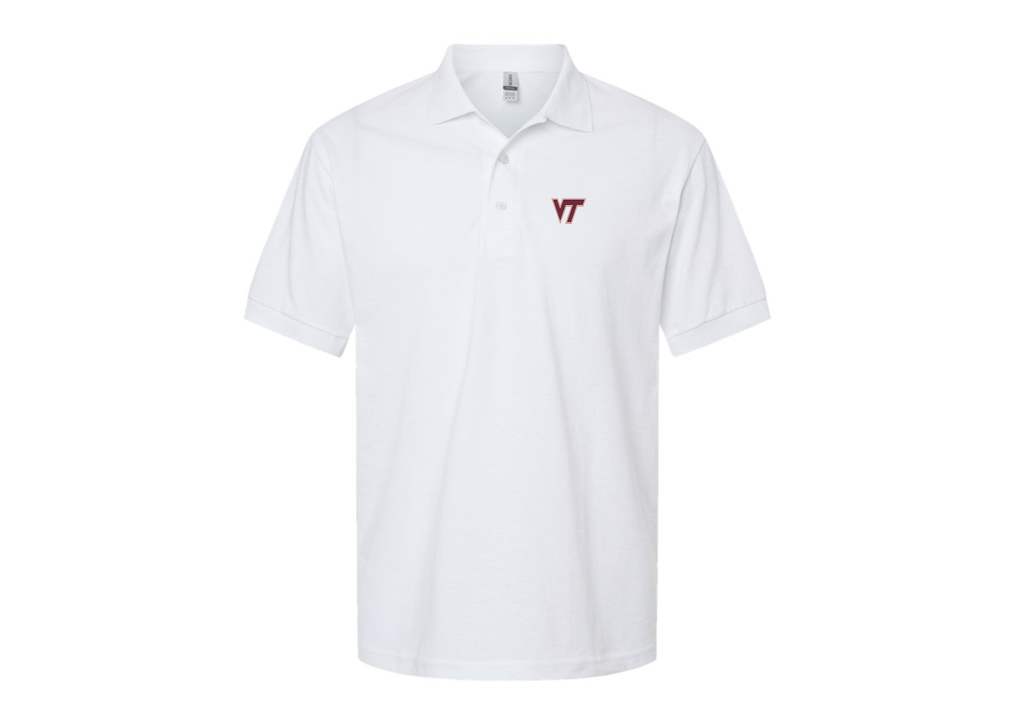 Men's Virginia Tech Hokies Gildan Dry Blend Jersey Polo