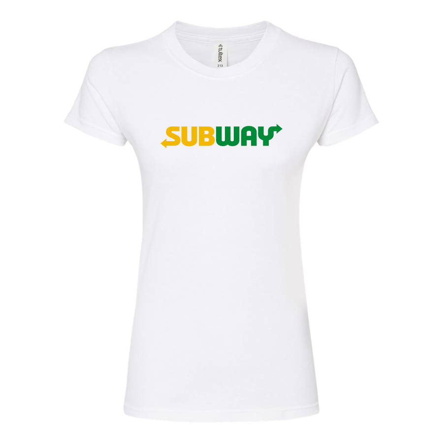 Women’s Subway Round Neck T-Shirt