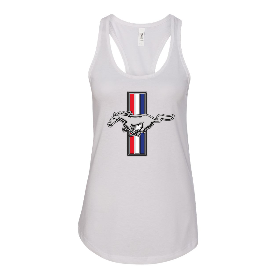 Women's Mustang Racerback Tank Top