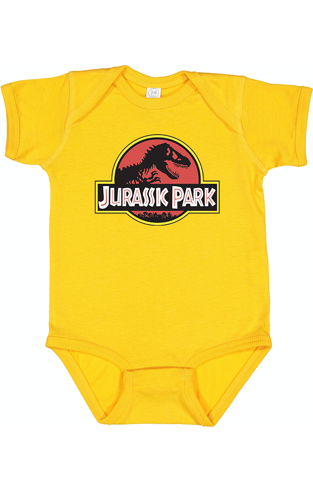 Jurassic Park Movie Baby Romper Onesie