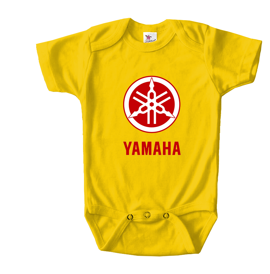 Yamaha Motorcycle Baby Romper Onesie