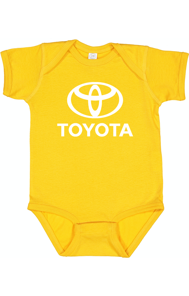 Toyota Motorsport Car Baby Romper Onesie