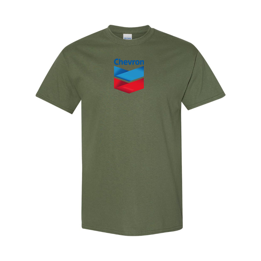 Youth Kids Chevron Gas Station Cotton T-Shirt