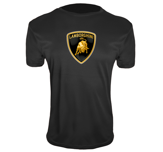 Men’s Lamborghini Car Polyester T-Shirt