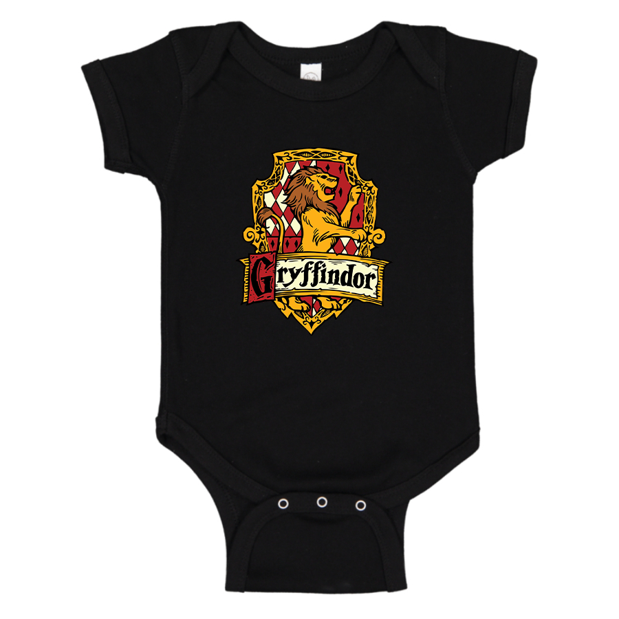 Gryffindor Harry Potter Movie Team Baby Romper Onesie