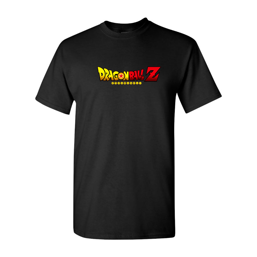 Youth Kids Dragon Ball Z Cartoon Title Cotton T-Shirt