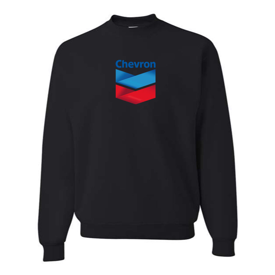 Men's Chevron Gas Station Crewneck Sweatshirt
