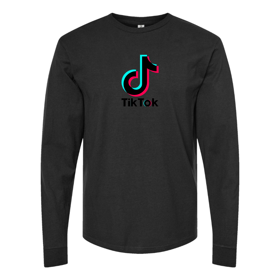 Youth Kids TikTok Social Long Sleeve T-Shirt