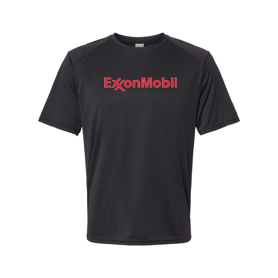 Youth Kids Exxon Mobil Gas Station Performance T-Shirt