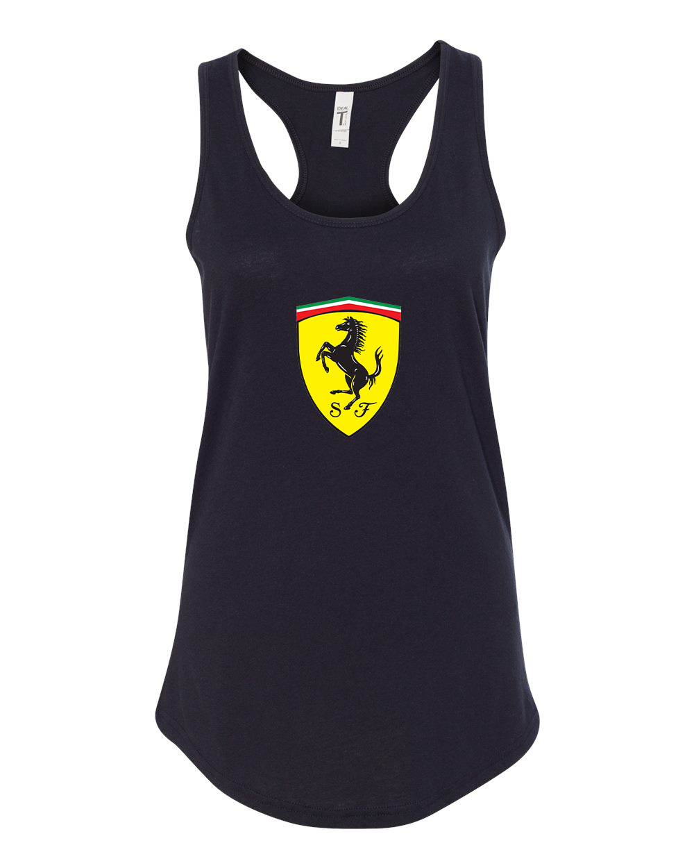 Women's Ferrari Motorsport Car Racerback Tank Top