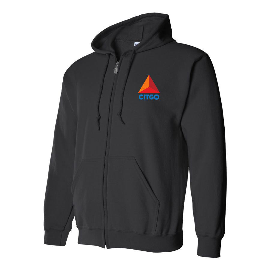 Men's Citgo Gas Station Zipper Hoodie
