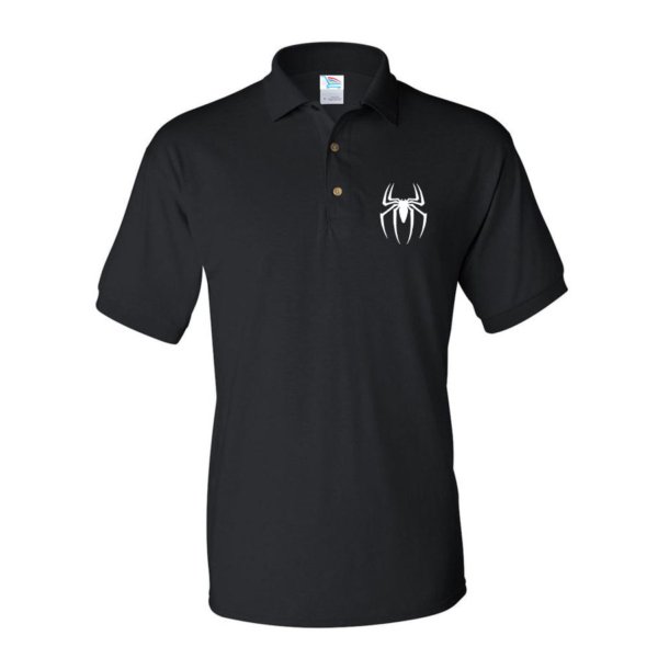 Men's Spiderman Marvel Avengers Superhero Dry Blend Polo