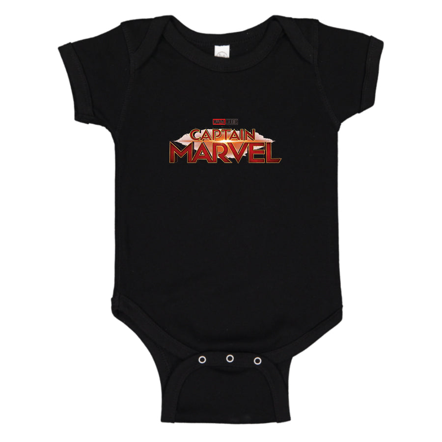 Captain Marvel Superhero Baby Romper Onesie