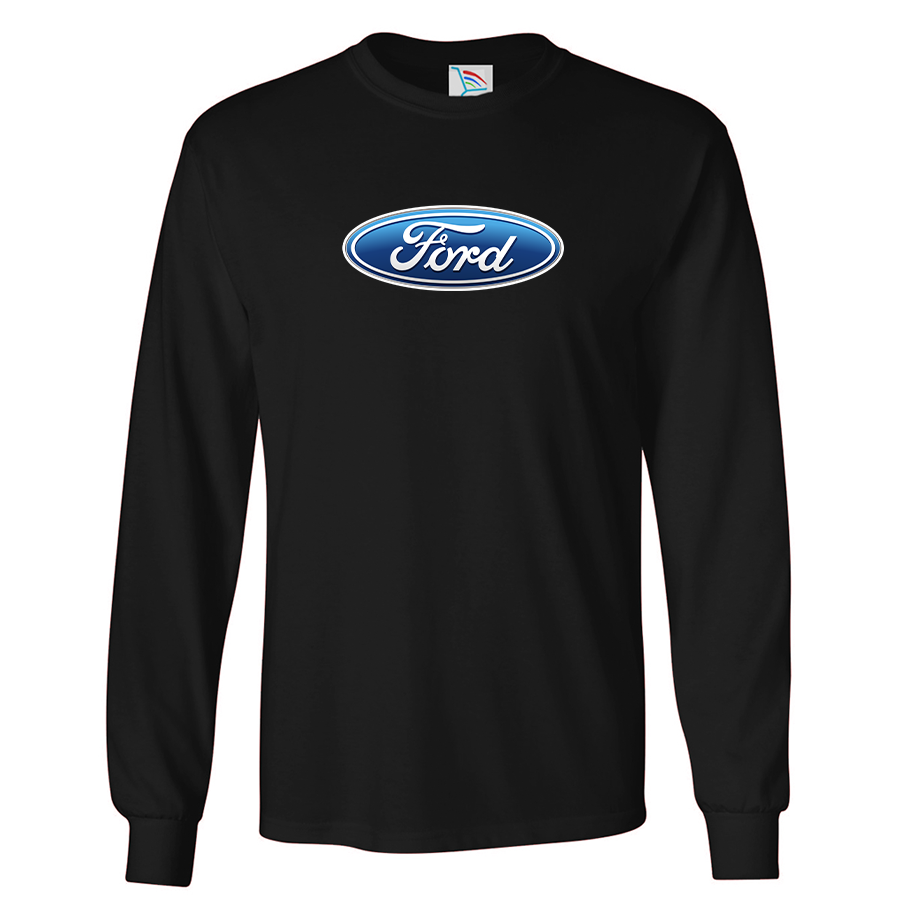 Men’s Ford Car Long Sleeve T-Shirt