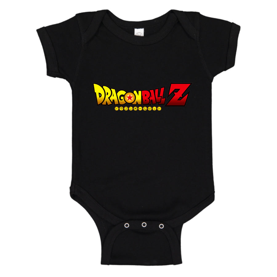 Dragon Ball Z Cartoon Title Baby Romper Onesie