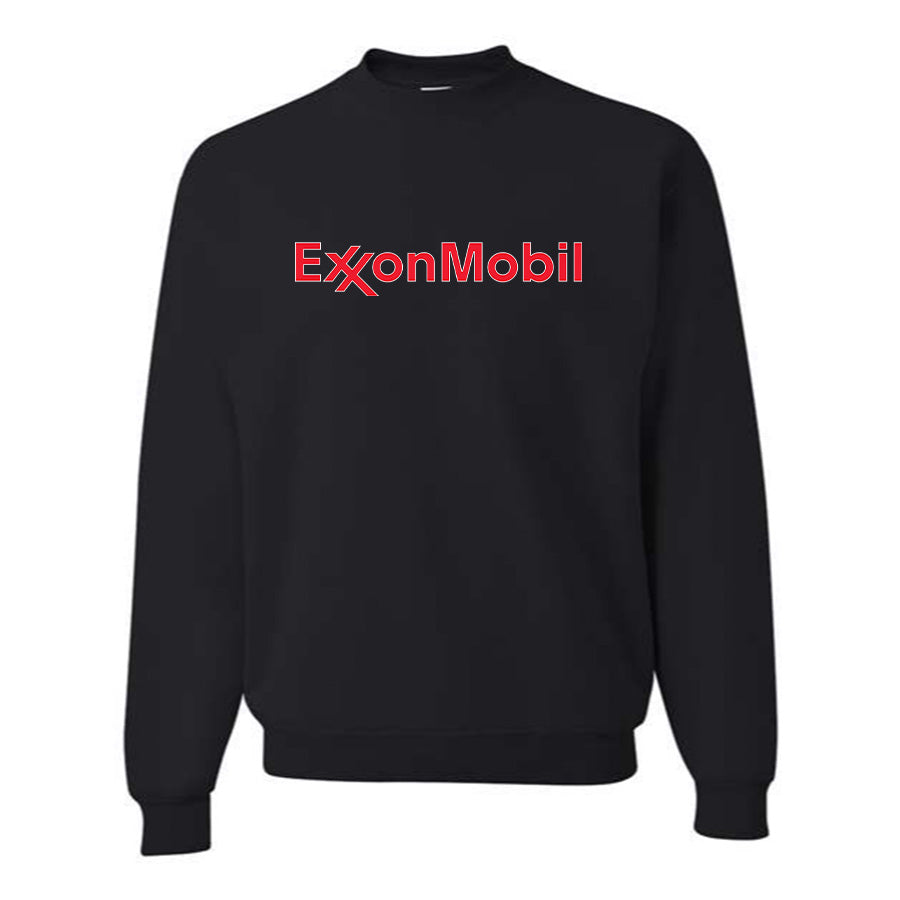 Men's Exxon Mobil Gas Station Crewneck Sweatshirt
