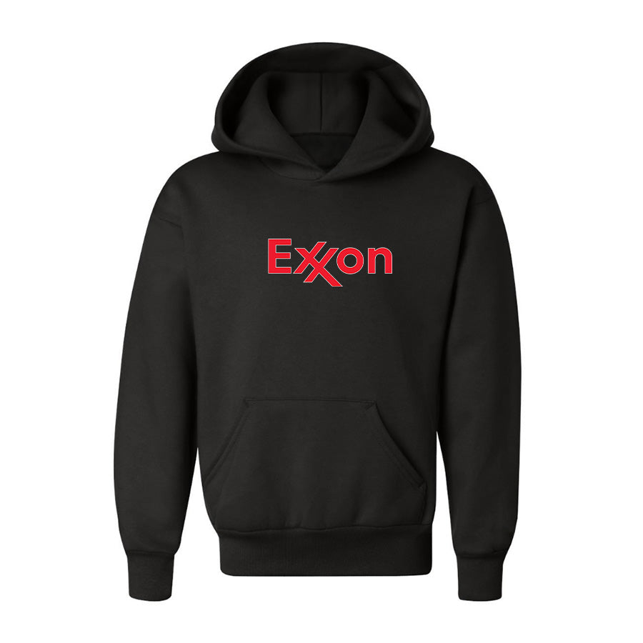 Youth Kids Exxon Gas Station Pullover Hoodie