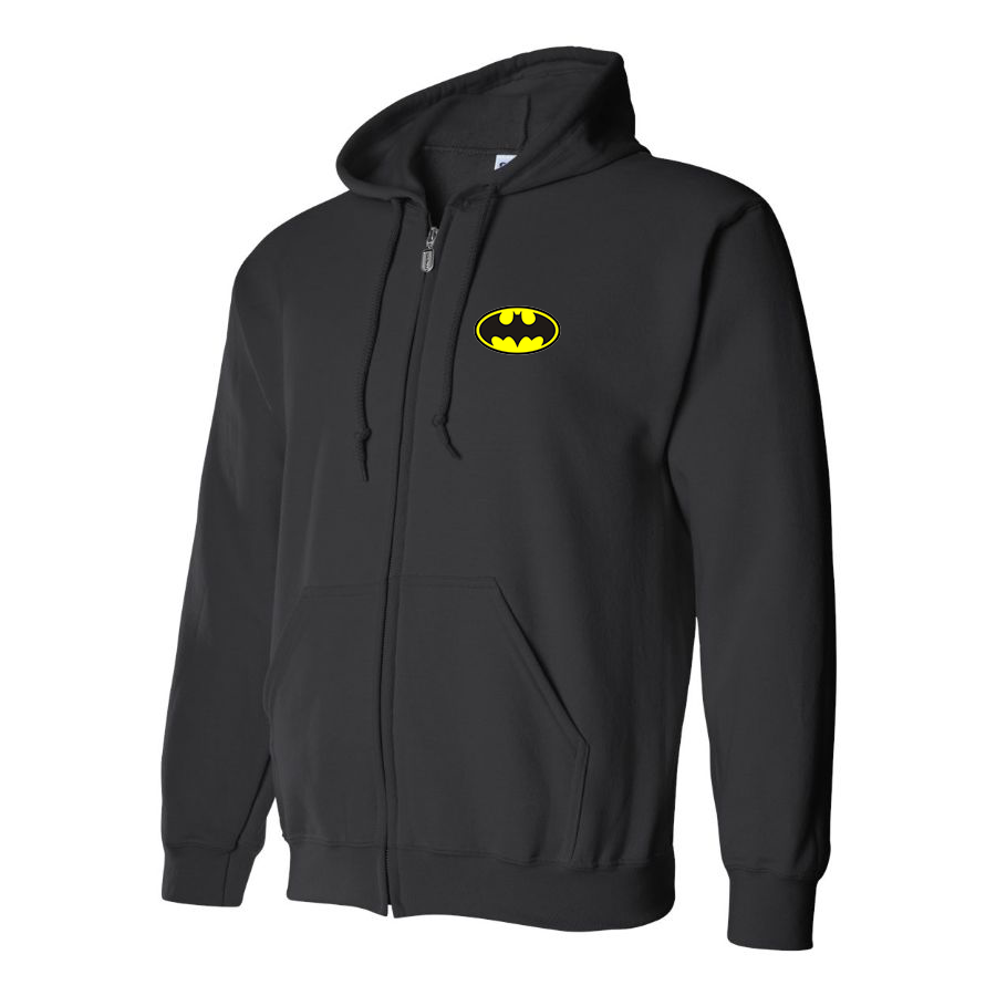 Men's DC Comics Batman Superhero Zipper Hoodie