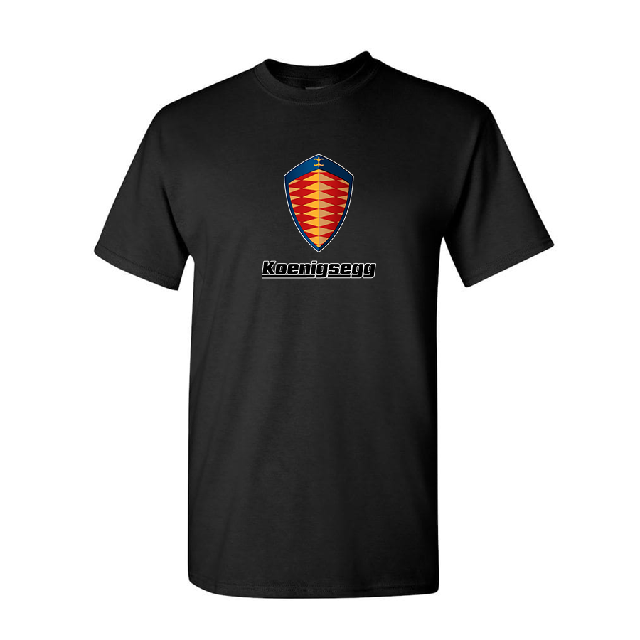 Men’s Koenigsegg Car Cotton T-Shirt