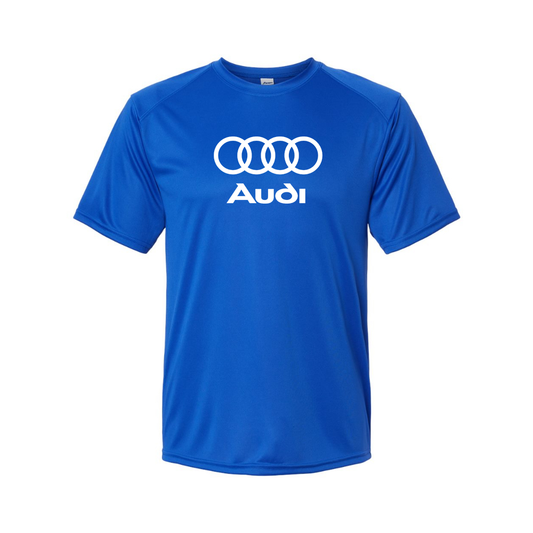 Youth Kids Audi Motorsports Car Polyester T-Shirt