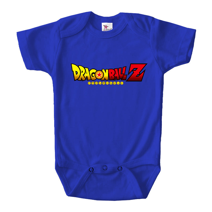 Dragon Ball Z Cartoon Title Baby Romper Onesie
