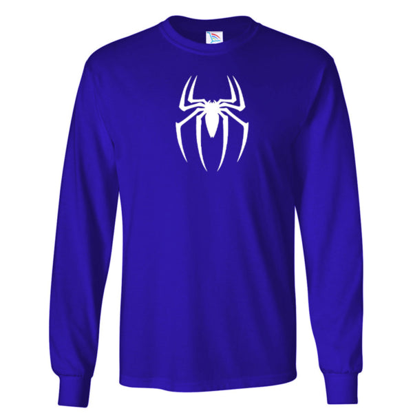 Youth Kids Spiderman Marvel Avengers Superhero Long Sleeve T-Shirt