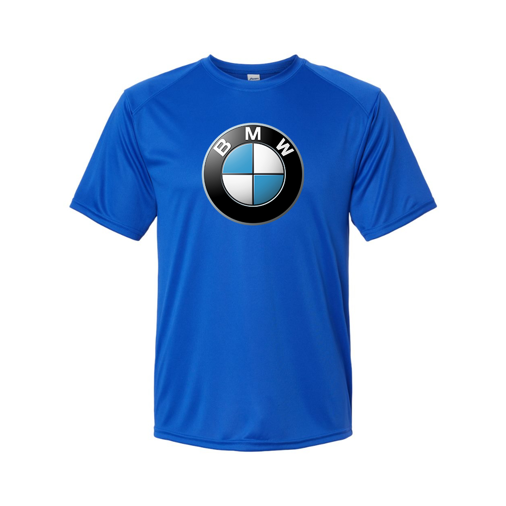 Men's BMW Motorsports Car Polyester T-Shirt