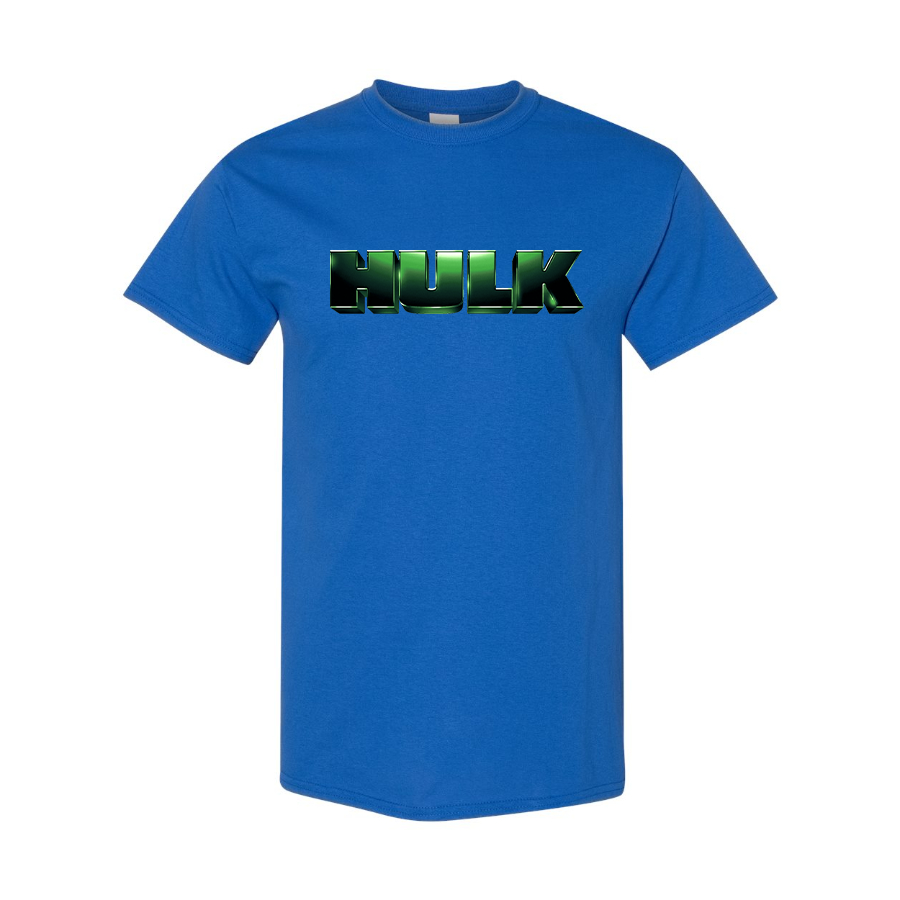 Youth Kids The Hulk Marvel Superhero Cotton T-Shirt