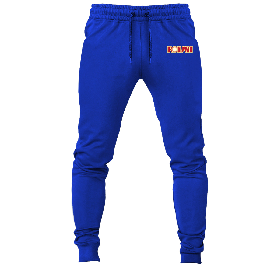 Men's Iron Man Marvel Superhero Joggers Sweatpants