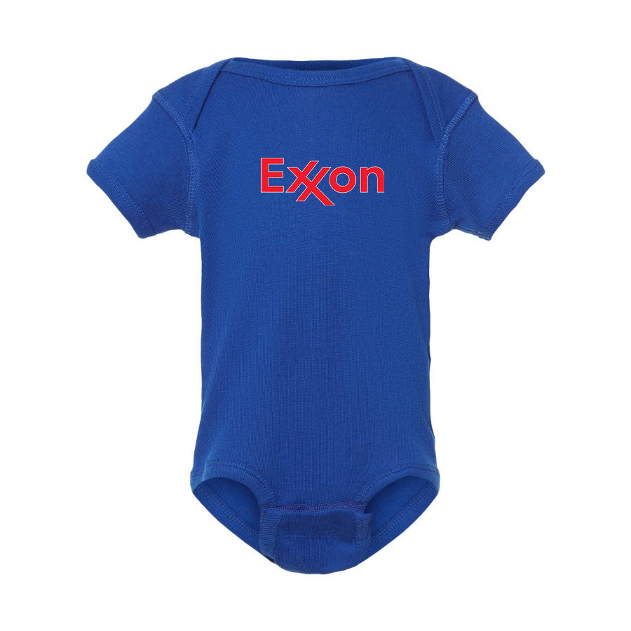 Exxon Gas Station Baby Romper Onesie